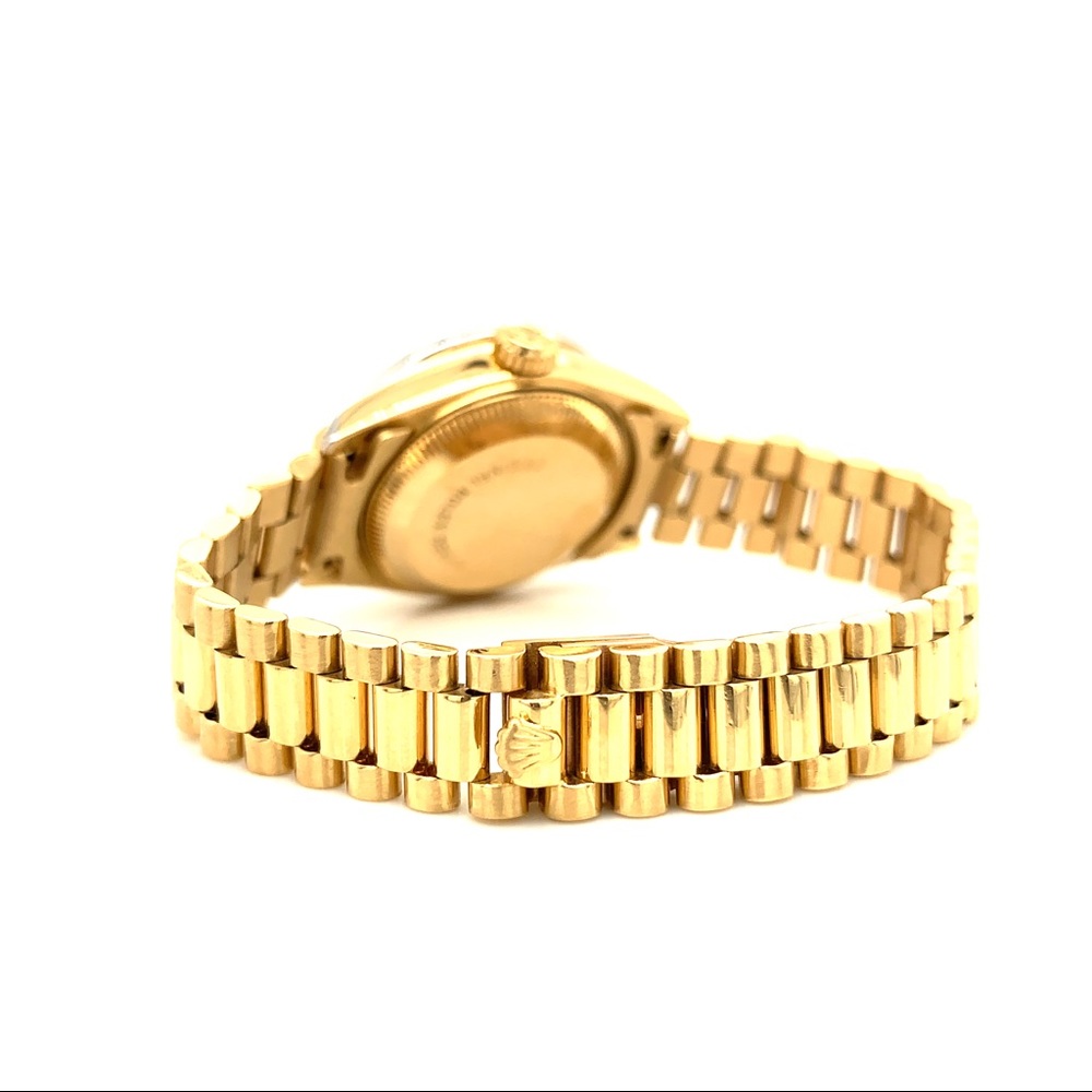 SOLD 18K Yellow Gold Oyster Perpetual Datejust 🖤 - Picture 9 of 11